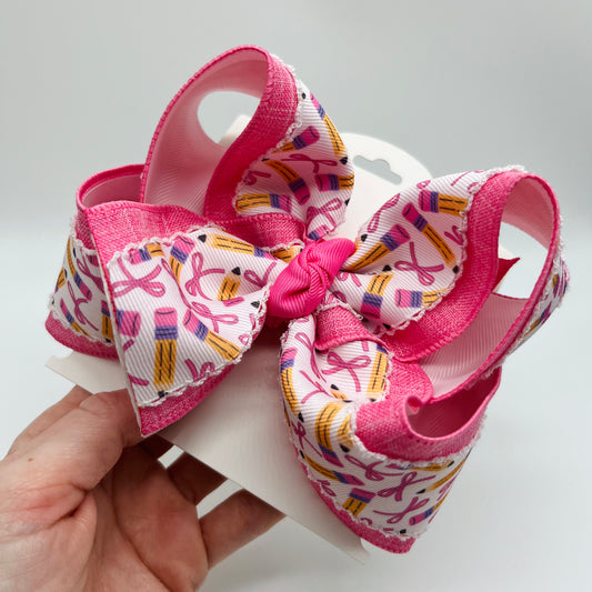 Pink Pencil Bows